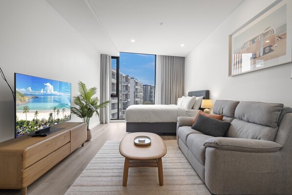 Living/Bed Area