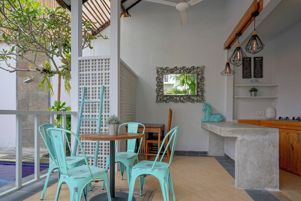 Restaurang utomhus