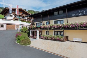 Overnatningsstedets facade