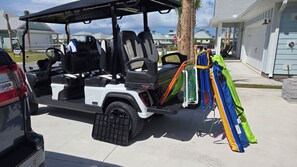 New 6 seat golf cart Beach Supplies 