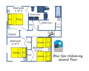 Blue sea hideaway second floor