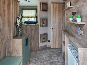 Living area | Hillfort Lodge, Llanrhystud