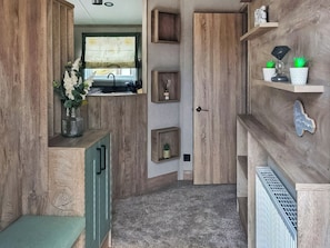Living area | Hillfort Lodge, Llanrhystud