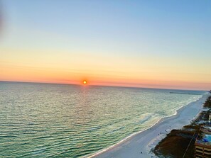 Sunset From the Balcony