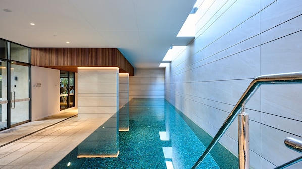 Communal heated indoor pool