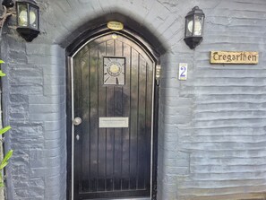 Main door.