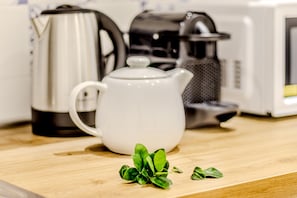 Kaffe och/eller kaffebryggare