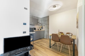 Living and dining room