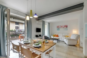 Living and dining room