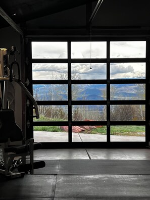 Gym with a view