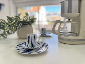 Kaffe och/eller kaffebryggare