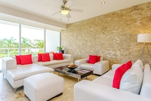 Plenty of space in these comfy sofas