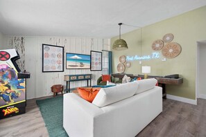 The heart of the house… with a competitive twist. Welcome to the second living room!