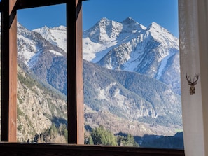 Blick von der Unterkunft
