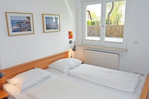 2-Raumferienwohnung m. Terrasse Koje für Vier