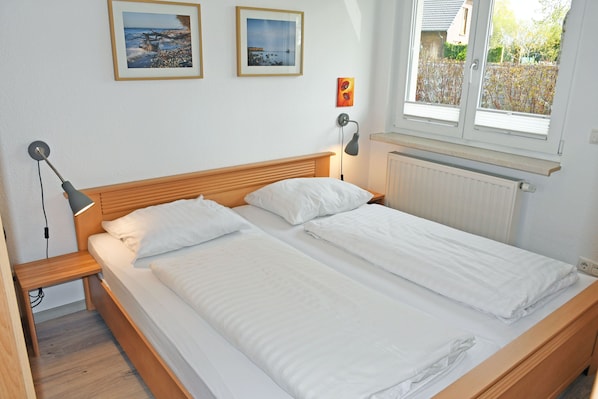 2-Raumferienwohnung m. Terrasse Koje für Vier