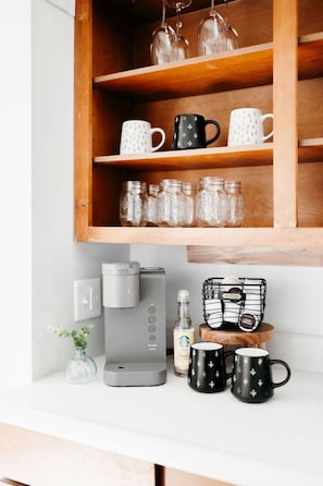Kaffe och/eller kaffebryggare