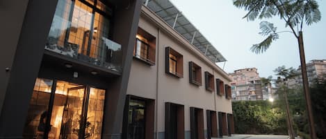 Fassade der Unterkunft