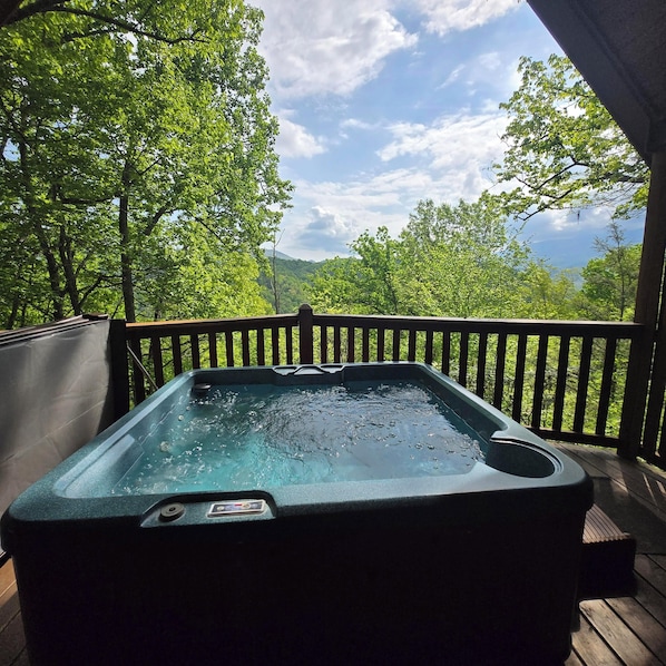 Hot Tub with view