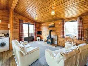 Open plan living space | Wildcat Lodge, Glentruim, near Newtonmore