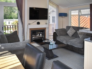Living area | Holly Lodge, Hele Bay