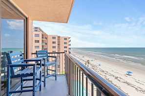 Balcony Overlooking No Drive Beach