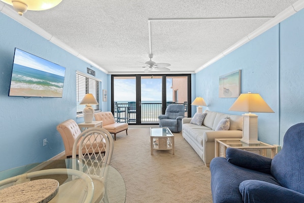 Living Room with Atlantic Views
