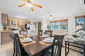 Dining table for enjoying delicious meals with family and friends