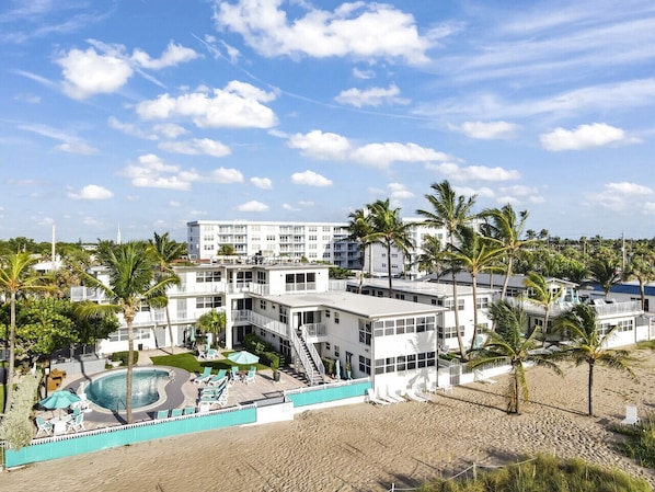 Back View from Beach