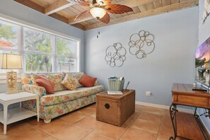 Coco Sands Studio #4 - Living Area with queen pullout sofa bed