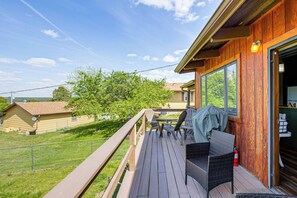 Deck | Outdoor Seating | Charcoal Grill
