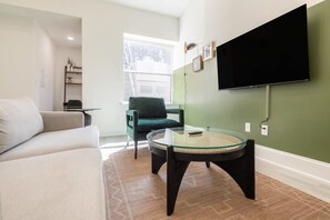 Large flat-screen TV perfect for movie night