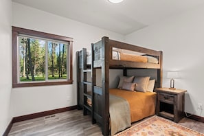 Full over full bunk bed