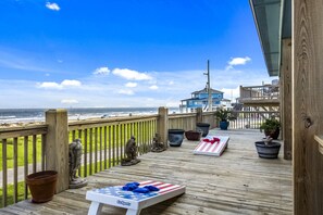 Soak up ocean views from the wrap-around deck
