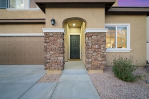 Exterior detail