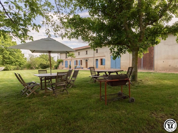 Jardin.Gîte.La.Ralle.Donneville.Canal.du.Midi