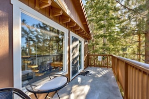 Unwind fireside after a day on the lake or trails — Tahoe comfort, year-round.