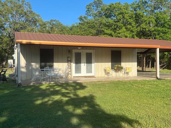Front of cabin