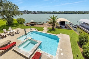 Private Pool Overlooking the Water