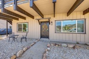 Unit Exterior | Private Seating Area