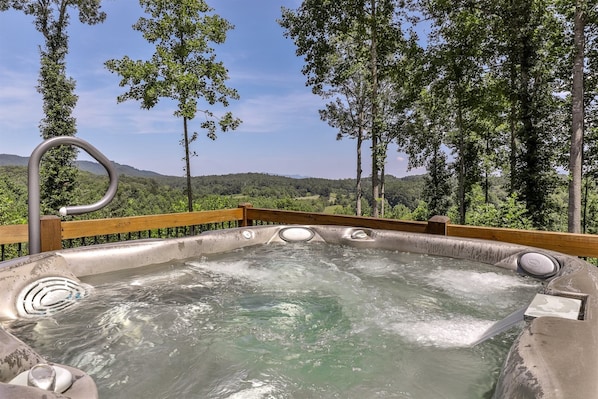 Bain à remous extérieur