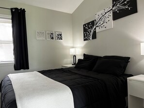 Bedroom #2 Queen with Roku TV