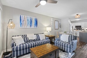 Cool set of sofas on living room