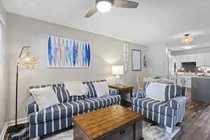 Cool set of sofas on living room