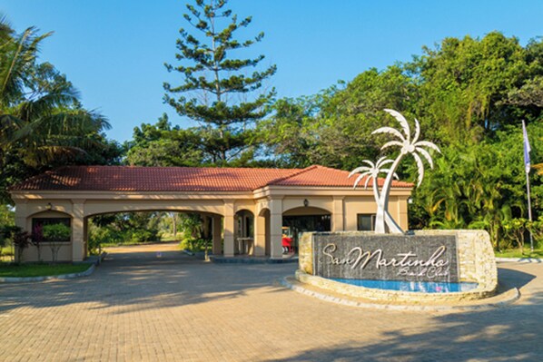 Entrada da propriedade