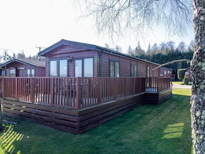 Tache De Bois, Dur, Piscine, Cabane En Rondins, Plate-Forme, Recours