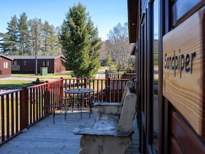 Bois, Chalet, Tache De Bois, Dur, Siding, Cour, Cabane En Rondins, Porche, Ombre, Arrière-Cour