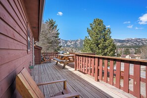 Great views from the homes deck.