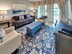 Living Room with Sleeper Sofa