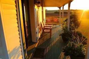 Front porch sunrise